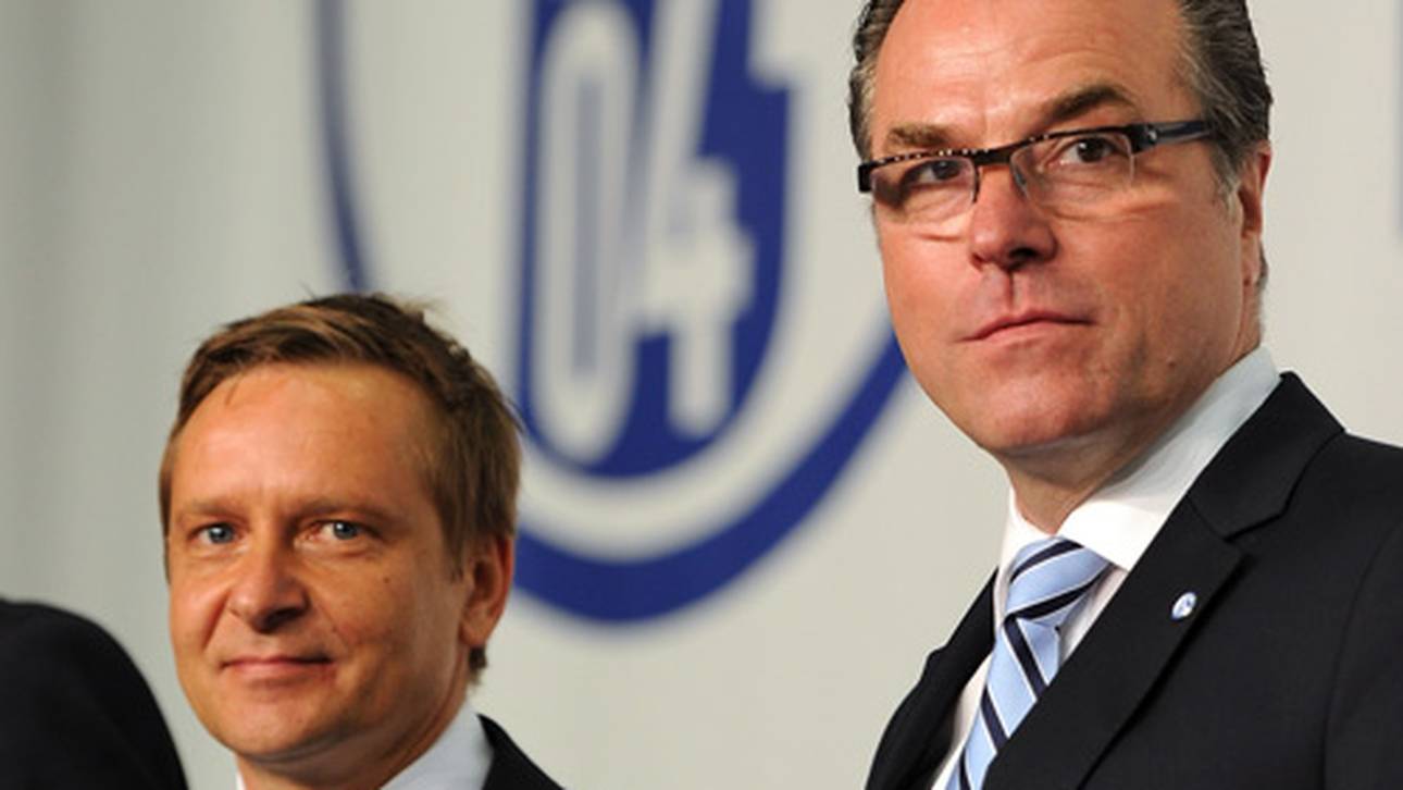 Horst Heldt (l.) und Clemens Tönnies