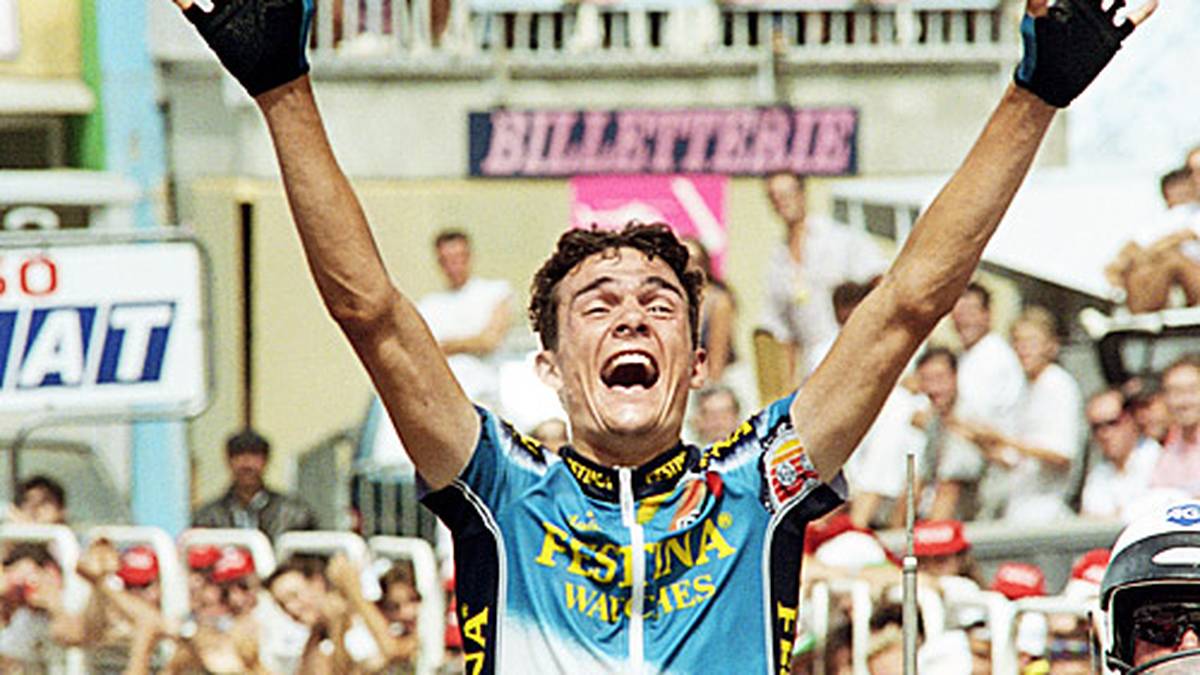 Richard Virenque lässt die Franzosen 1994 und 1995 jubeln. 1997 ist er der bis 2014 letzte Franzose auf dem Podium