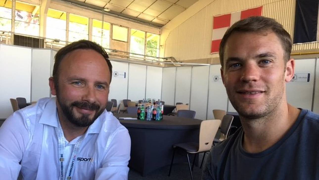 Thorsten Mesch mit Manuel Neuer