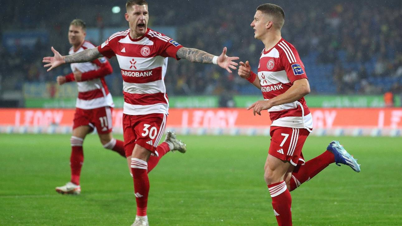 Fortuna nach Sieg in Braunschweig auf Platz eins