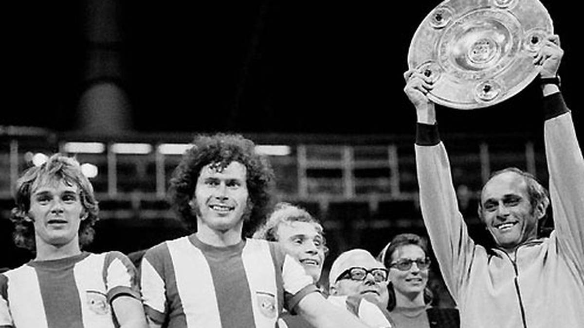 Lattek führte die "Roten" 1972, 1973 und 1974 zu drei Meisterschaften hintereinander...