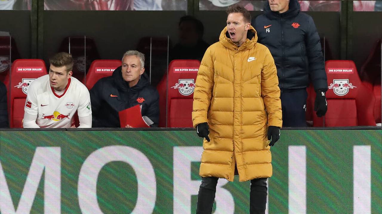 RB Leipzig: Julian Nagelsmann sieht sich noch nicht auf Level von Top-Trainern