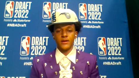 Paolo Banchero ist der Nr.-1-Pick des diesjährigen NBA-Drafts und spielt künftig für die Orlando Magic. Dort trifft der 19-jährige Forward auf das deutsche Brüderduo Moritz und Franz Wagner.