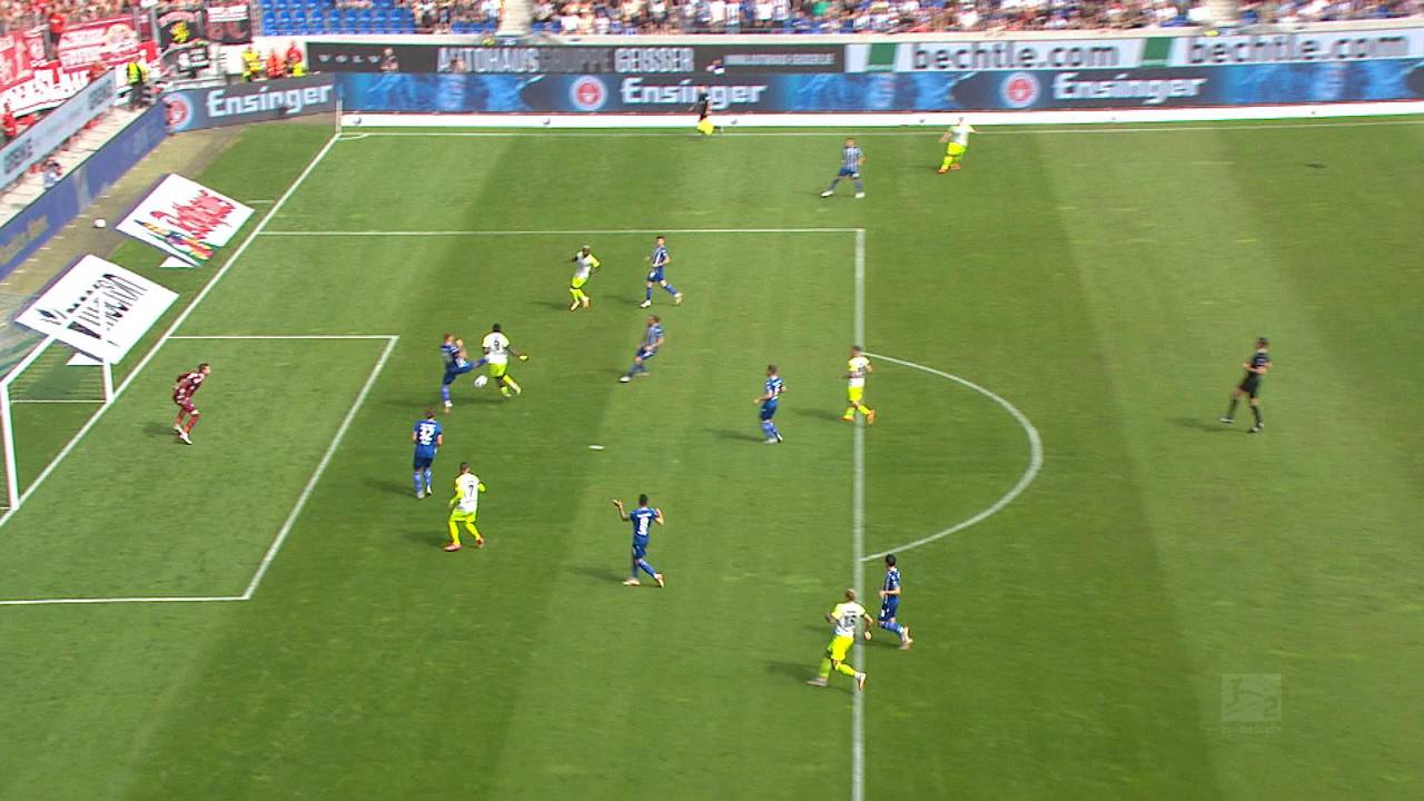 2. Bundesliga heute: 1. FC Kaiserslautern gegen FC Hansa Rostock