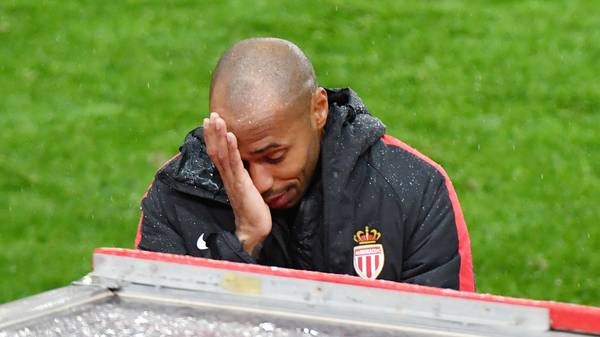 AS Monaco mit Thierry Henry