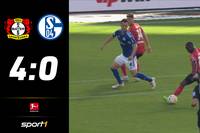 Debüt geglückt: Im ersten Spiel von Xavi Alonso zerlegt Bayer Leverkusen den FC Schalke. Die Königsblauen leisten kaum Gegenwehr.