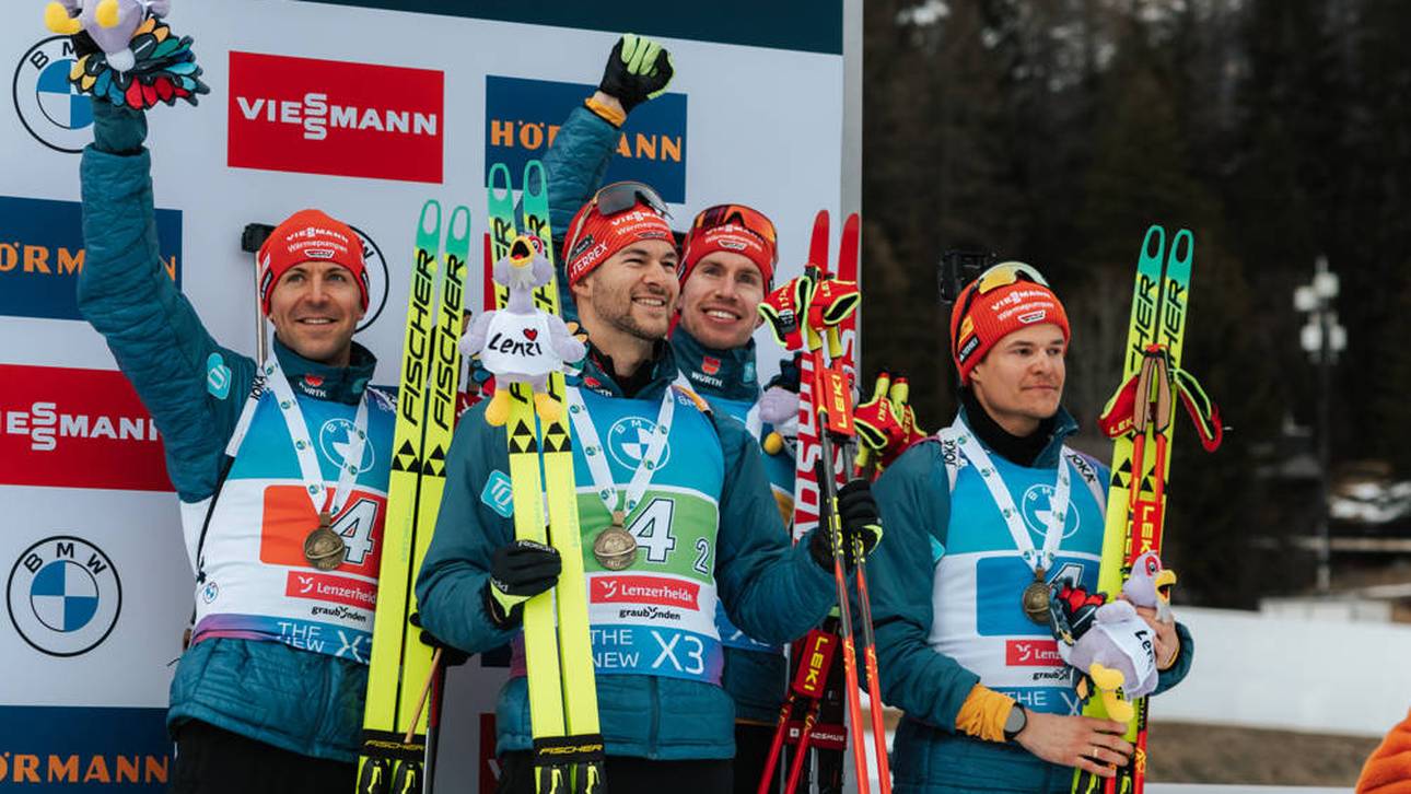 Nächster Coup für Biathlon-Staffel?
