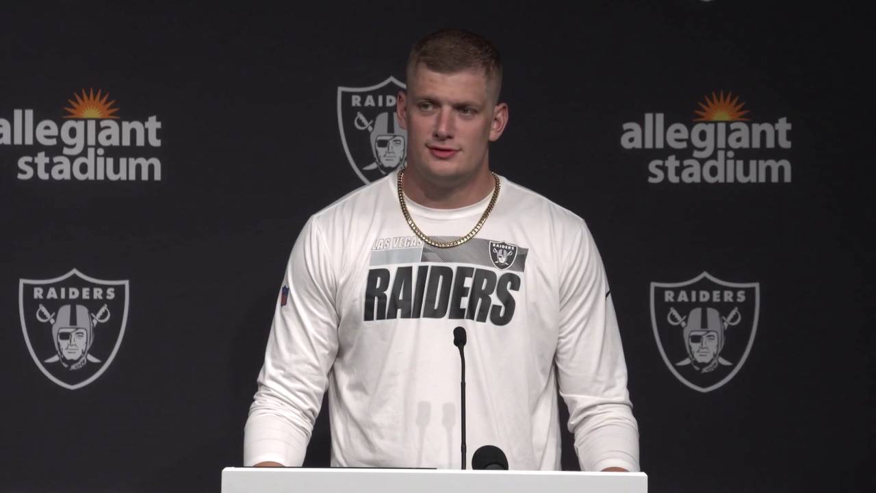 Carl Nassib von den Las Vegas Raiders ist der erste aktive, schwule NFL-Spieler