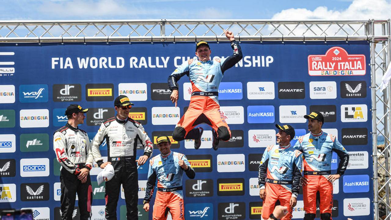 WRC: Highlight-Magazin der Rallye Sardinien