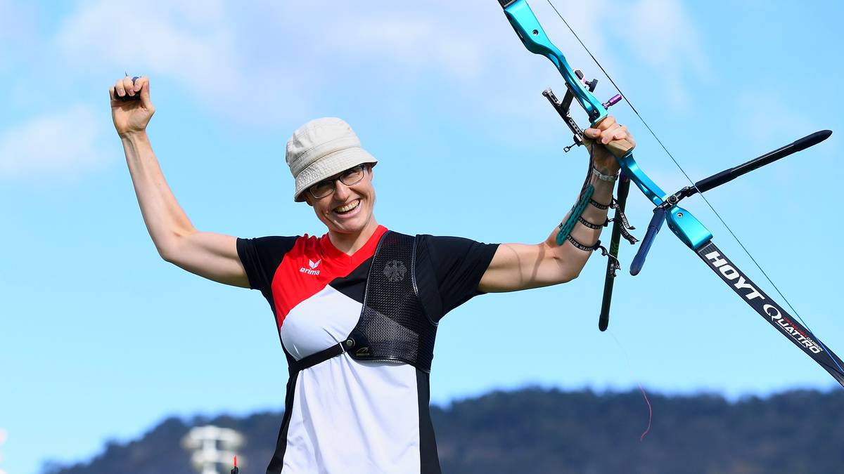 Lisa Unruh sorgte im Bogenschießen für einen historischen Erfolg: Zwar unterlag sie im Finale, Silber für die Berlinerin bedeutet dennoch die allererste olympische Einzelmedaille für die  deutschen Bogenschützen in der Geschichte