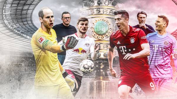 RB Leipzig gegen den FC Bayern - zum ersten Mal kommt es im DFB-Pokal-Finale zu dieser Paarung