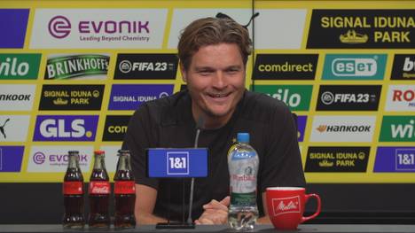 Youssoufa Moukoko feilscht seit Wochen mit den BVB-Verantwortlichen um einen neuen Vertrag. Jetzt herrscht endlich Klarheit, wie Trainer Edin Terzic auf der Pressekonferenz verriet.