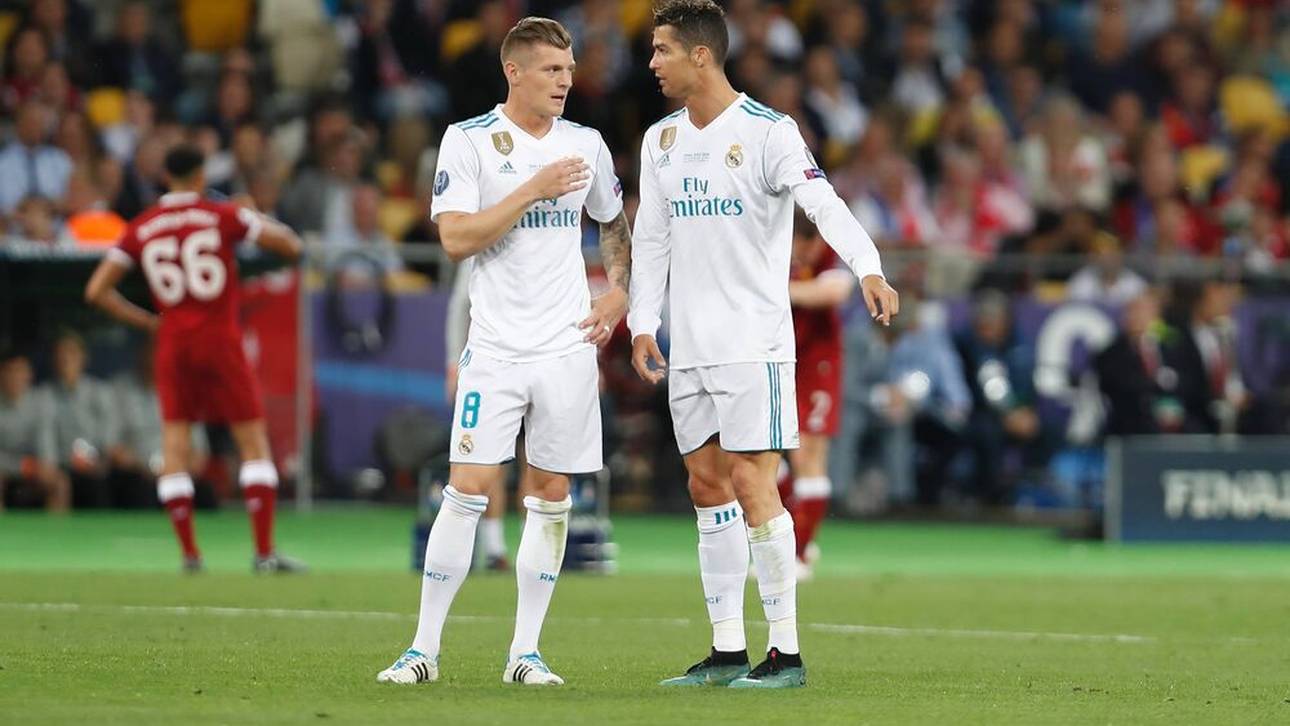Champions-League-Sieger bei Real Madrid: Toni Kroos (l.) und Cristiano Ronaldo