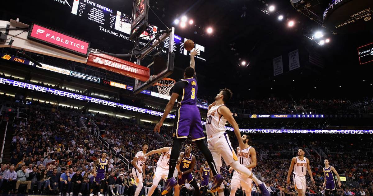 NBA: Los Angeles Lakers mit LeBron James & Anthony Davis schlagen Phoenix Suns - SPORT1