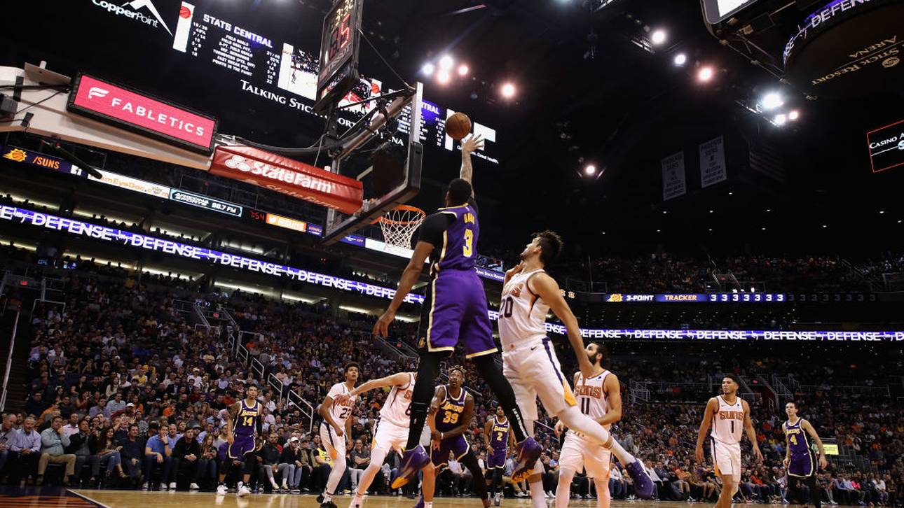 Doppel-Dreier der Lakers erlegt Suns