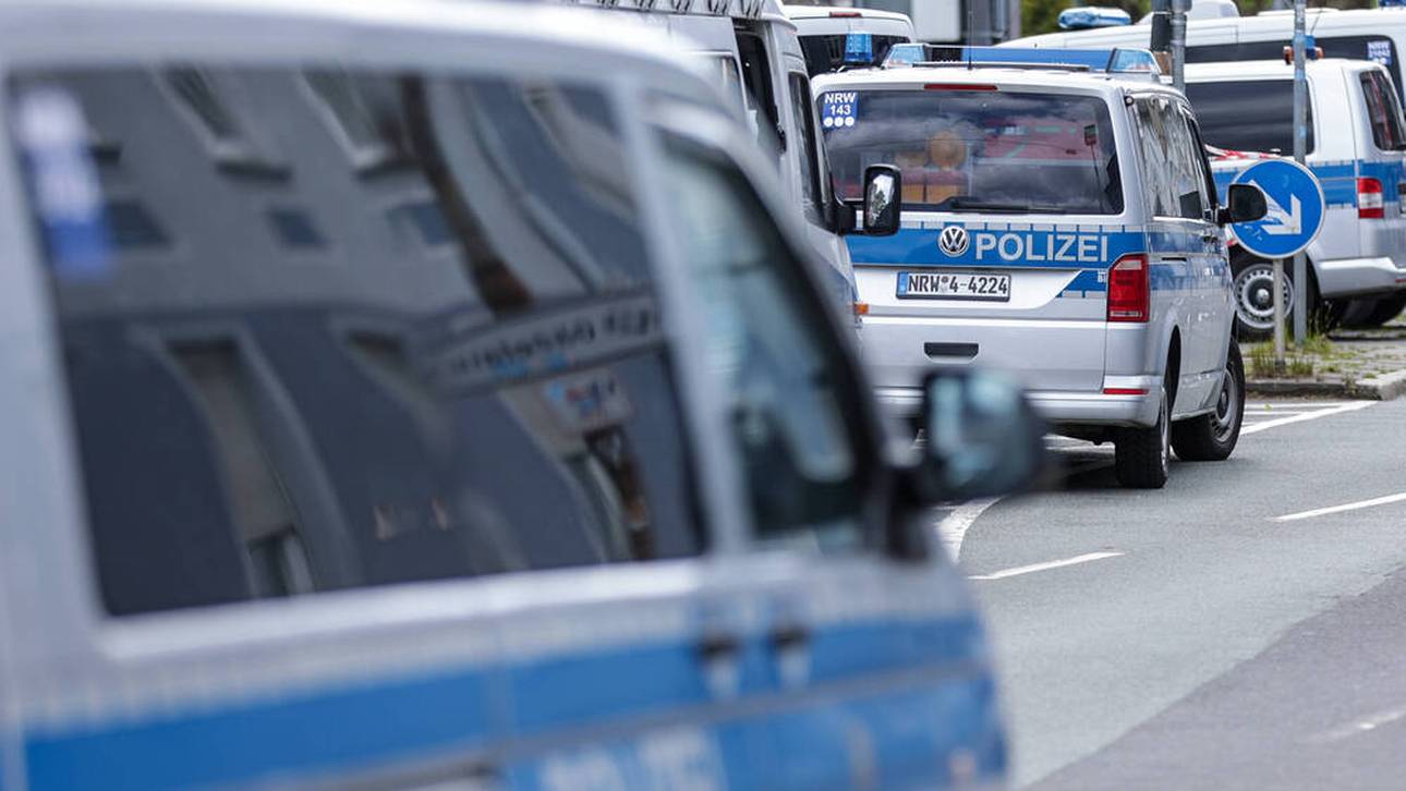 Ausschreitungen vor Rostock-Stadion