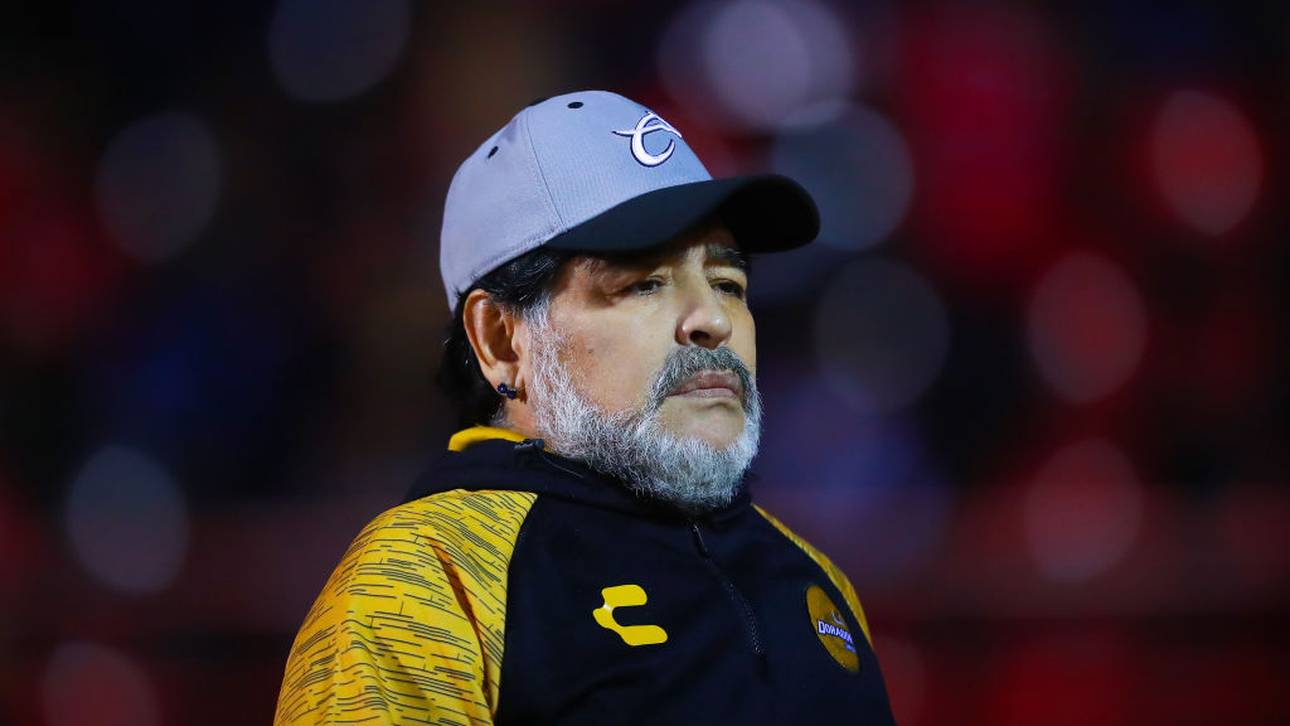 Maradona wird Trainer in 1. Liga