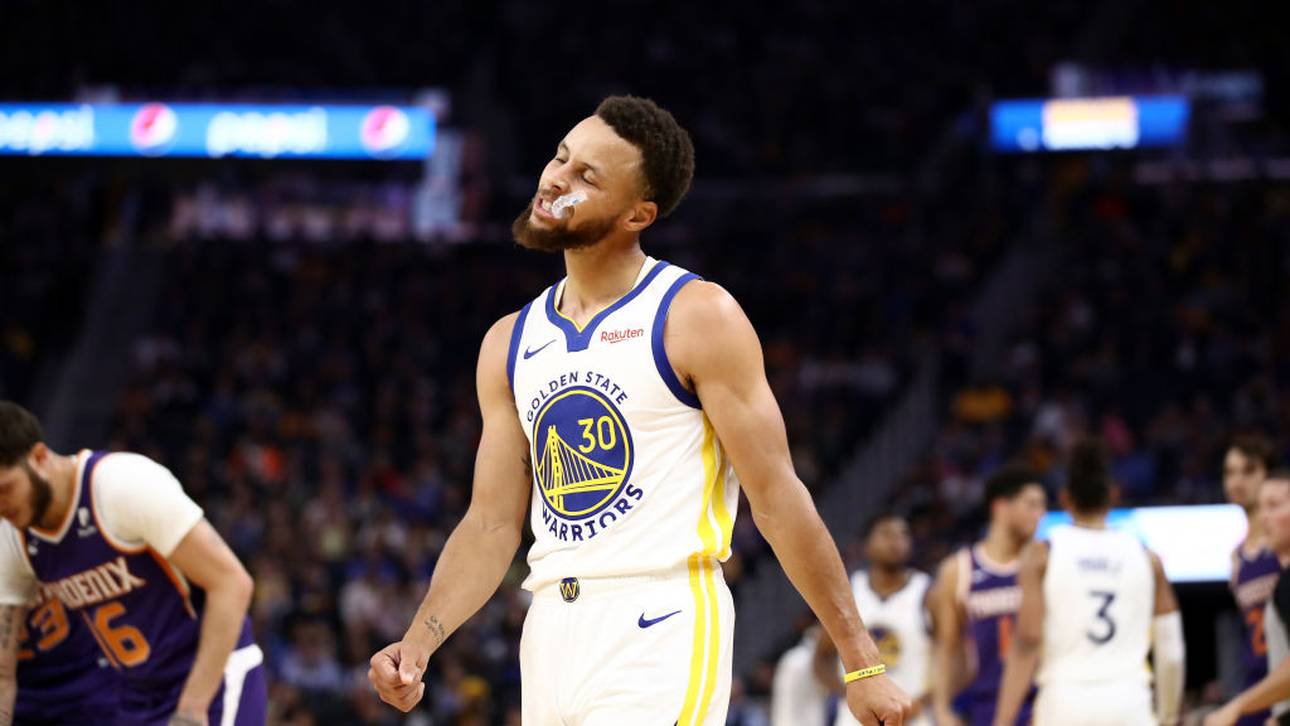 Curry-Schock bei Warriors-Klatsche