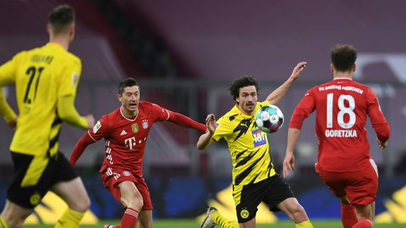 Lewandowski trifft dreimal:  Bayern-Sieg im dramatischen Klassiker