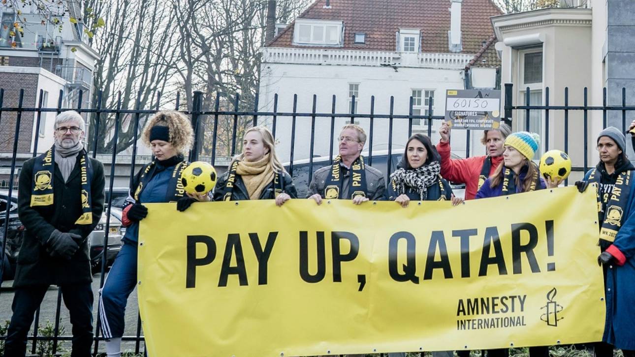 Amnesty mit offenem Brief an FIFA wegen Entschädigungen