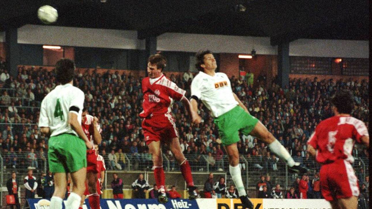 Als Werder –  96 Europapokalspiel war