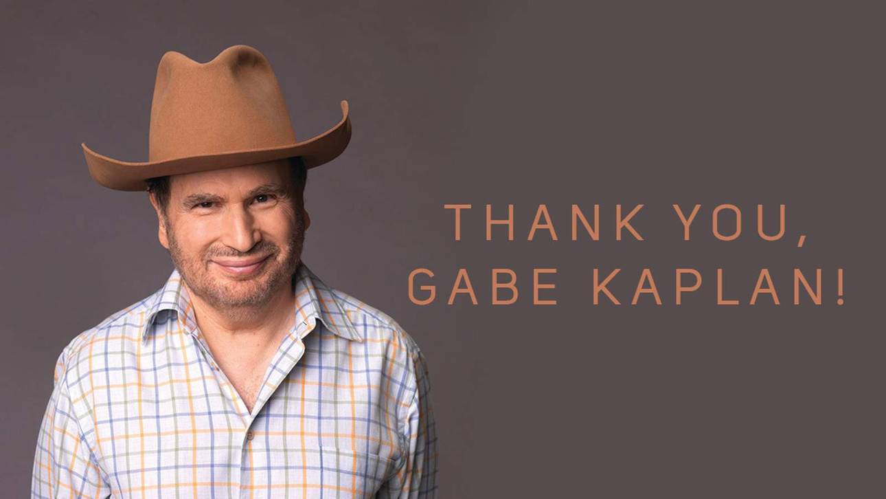 Das Ende einer Ära: Gabe Kaplan