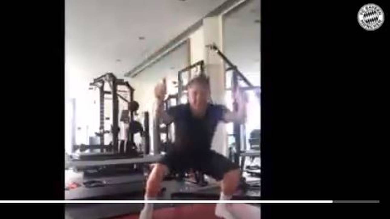 Bastian Schweinsteiger im Training des FC Bayern
