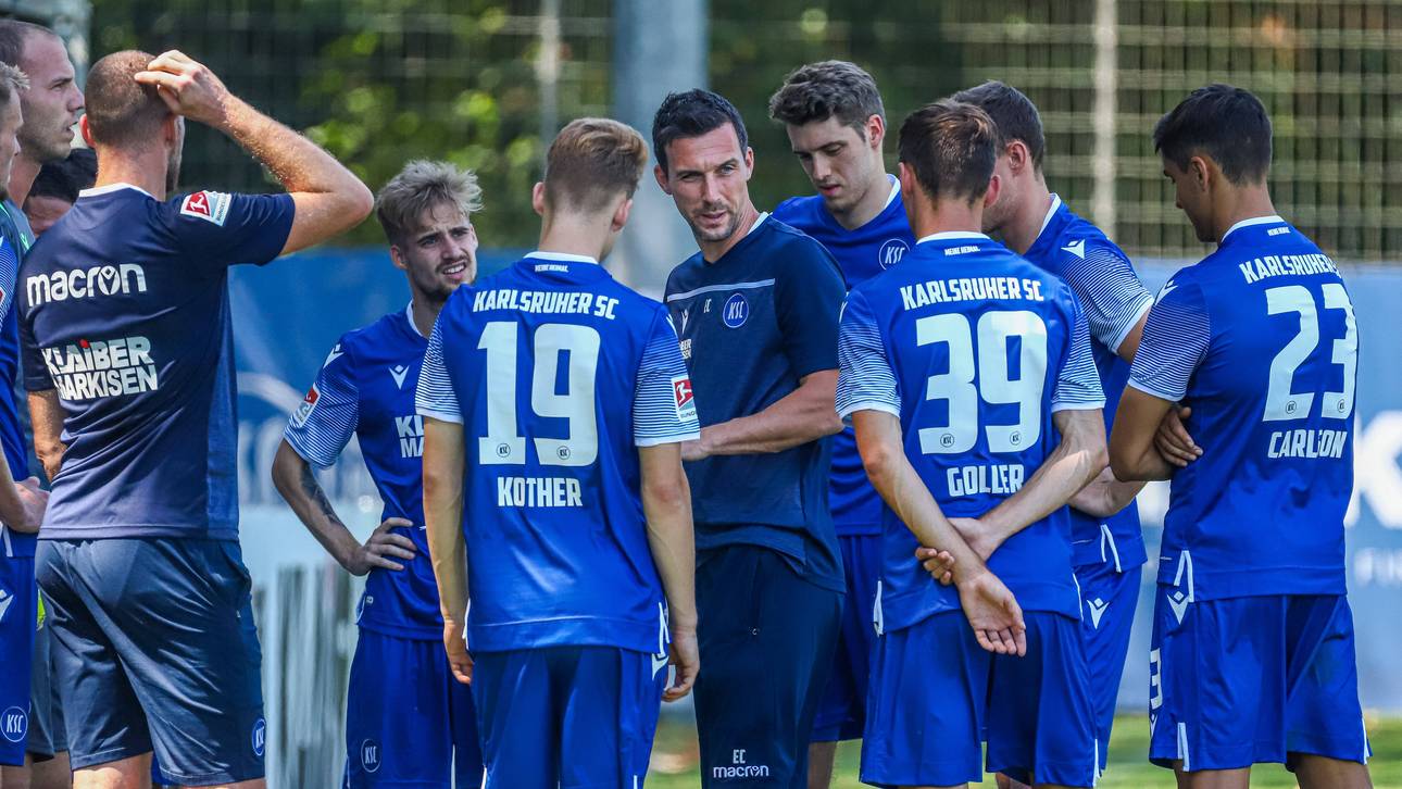 Kader zu klein: KSC testet zu zehnt