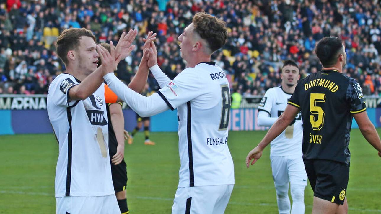 Elversberg baut Führung aus