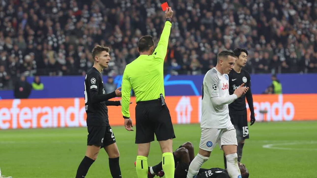 Glatt Rot! Eintracht-Star muss gehen