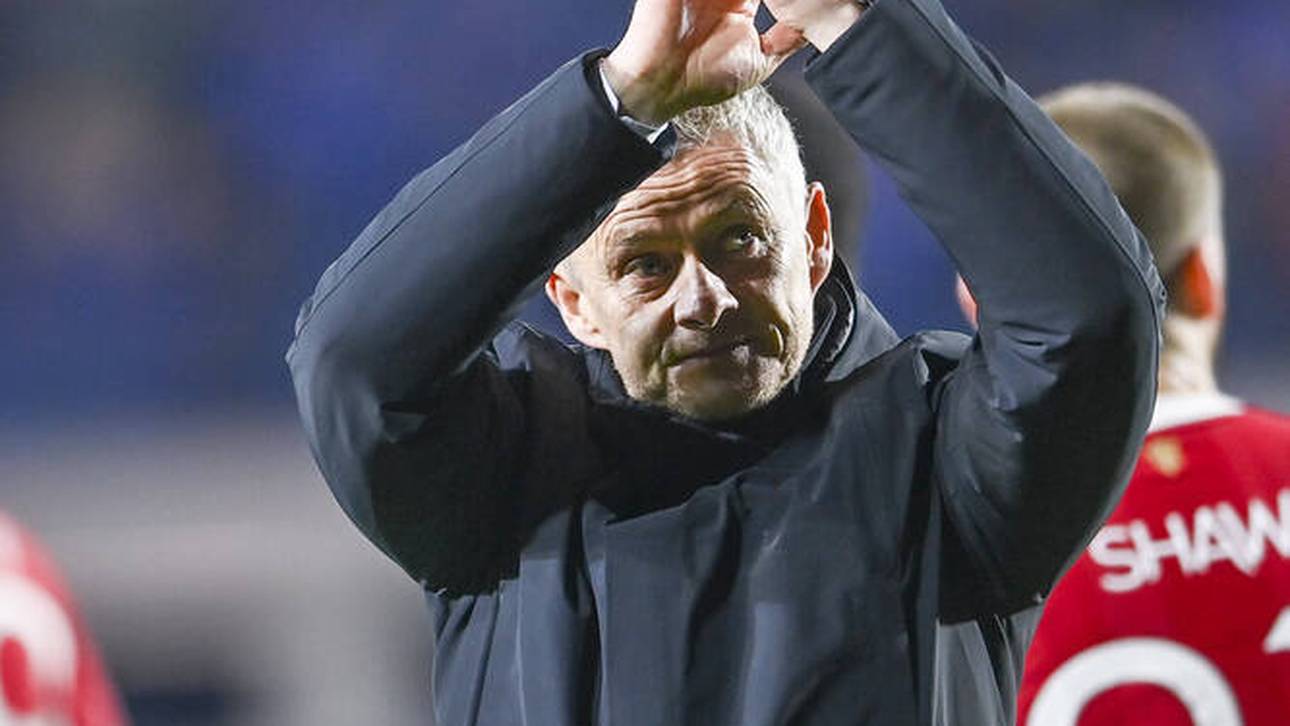 Solskjaers emotionaler Abschied