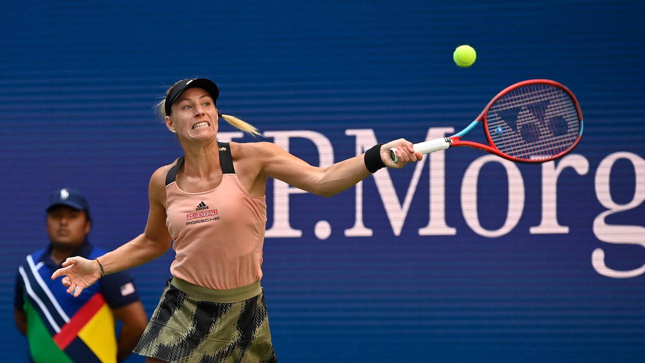 Kerber nach Krimi im Achtelfinale