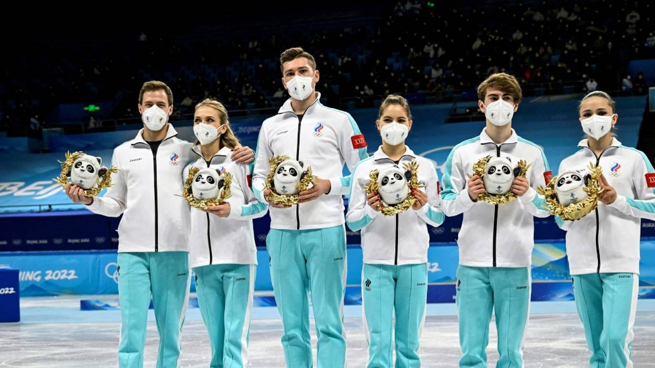 „Offene Rechtsfrage“: Russland muss auf Eiskunstlauf-Gold warten