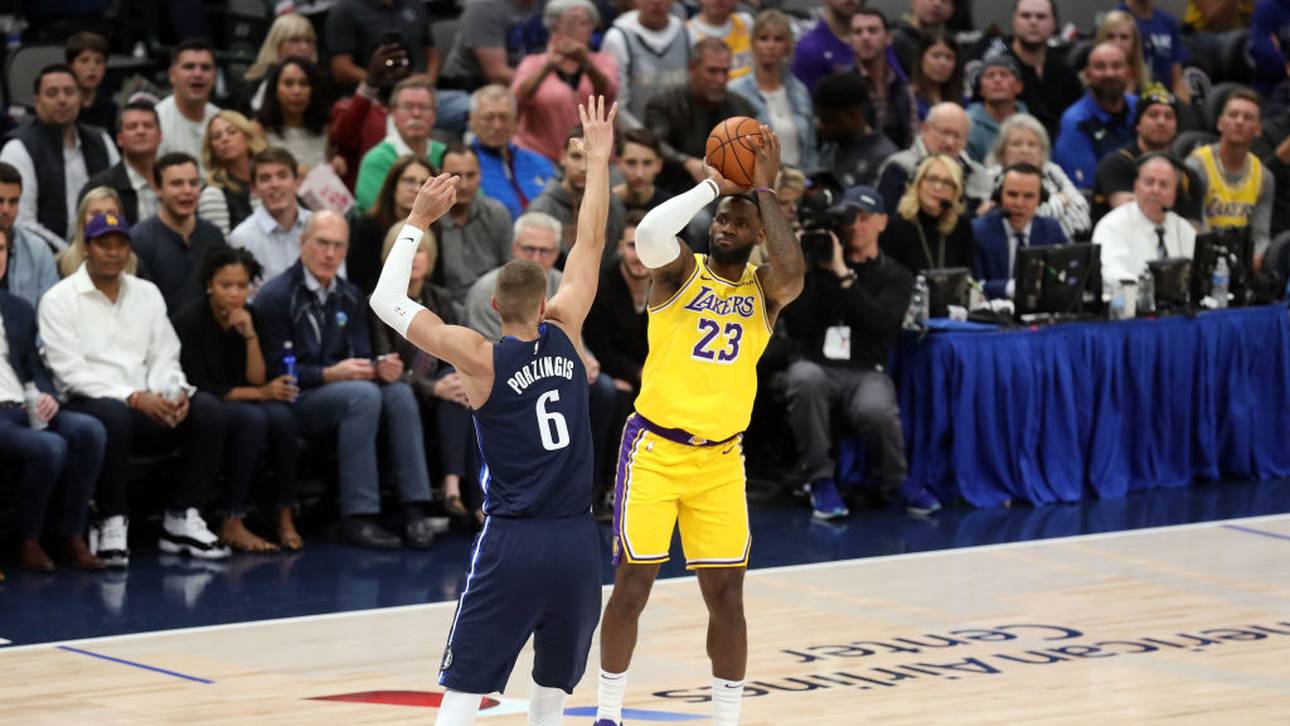 Mavericks im Top-Spiel gegen Lakers