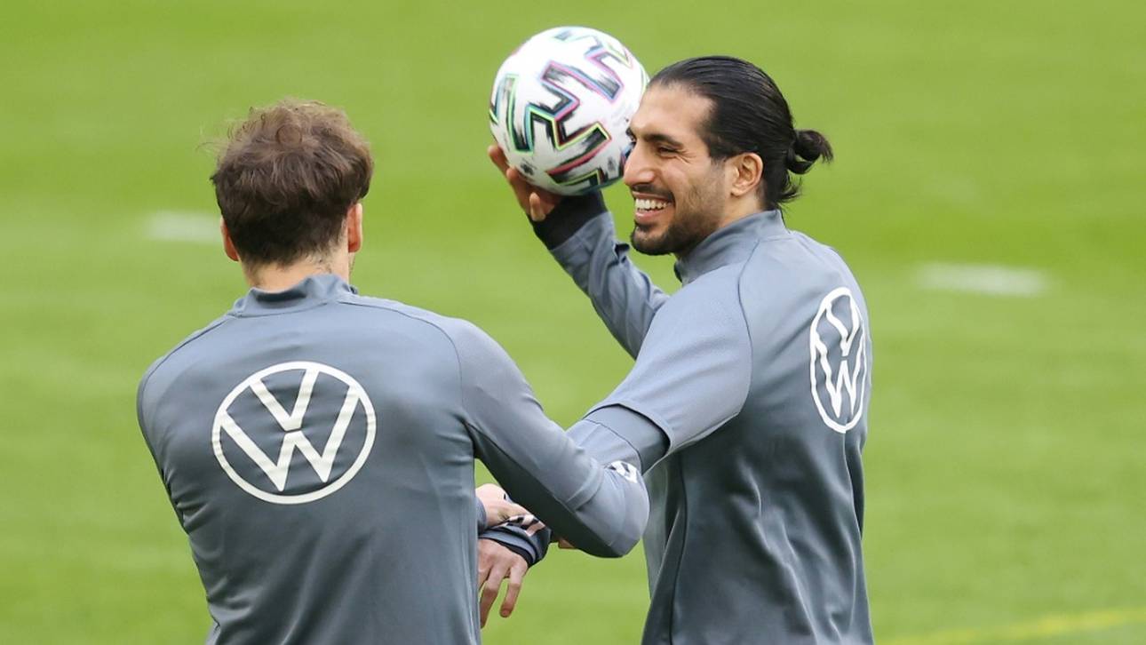 Can läuft wieder – auch Goretzka dabei