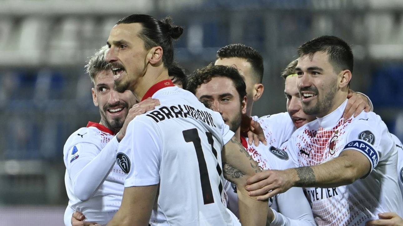 Milan dank Ibrahimovic wieder spitze