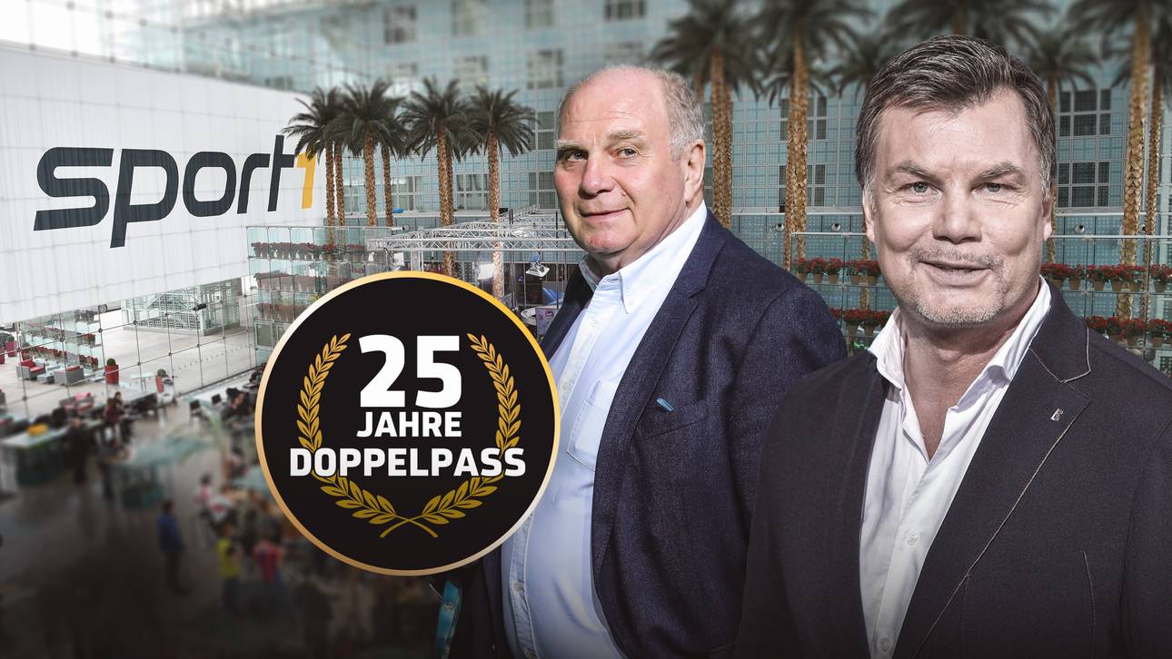 Uli Hoeneß im Jubiläums-Doppelpass