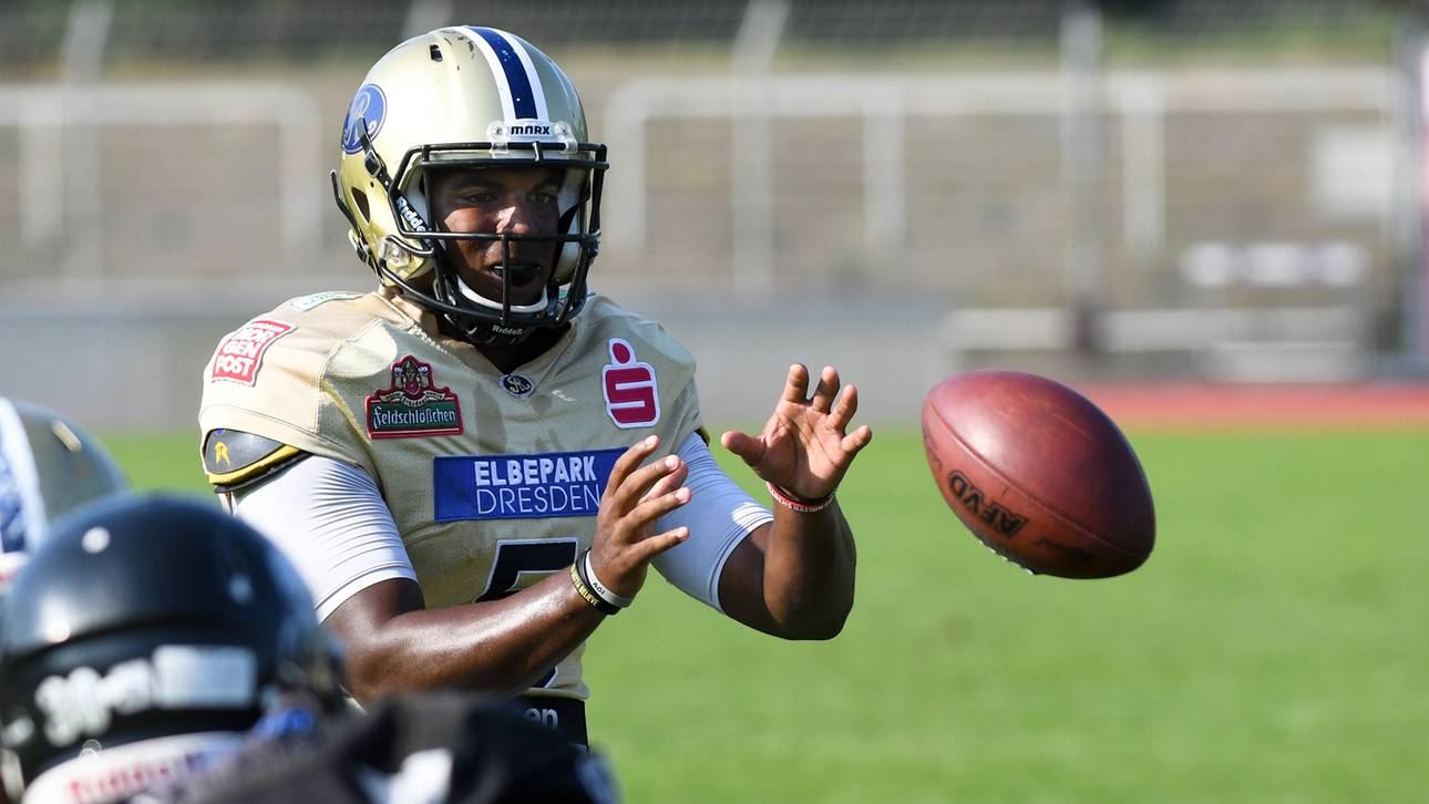 Glen Cuielette von den Dresden Monarchs