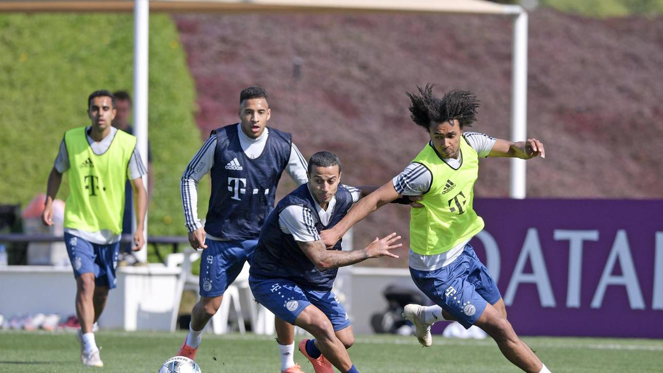 Bayern-Duo zurück im Training