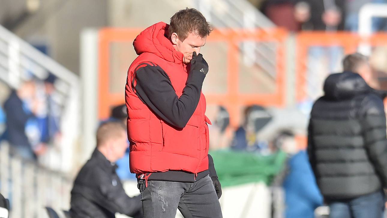 Nagelsmann nach Pleite bedient