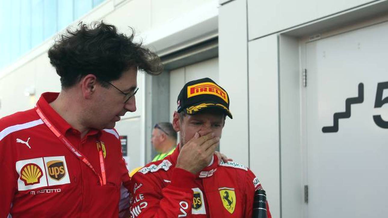 So lief Vettels Ferrari-Abfuhr