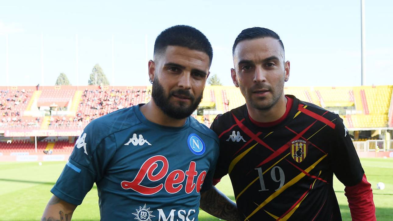 Emotional: Insigne-Brüder treffen