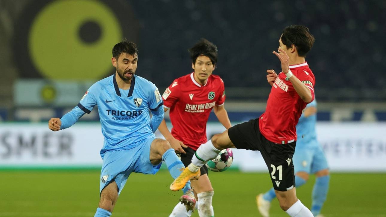 Bochum verliert in Hannover und verpasst Tabellenführung