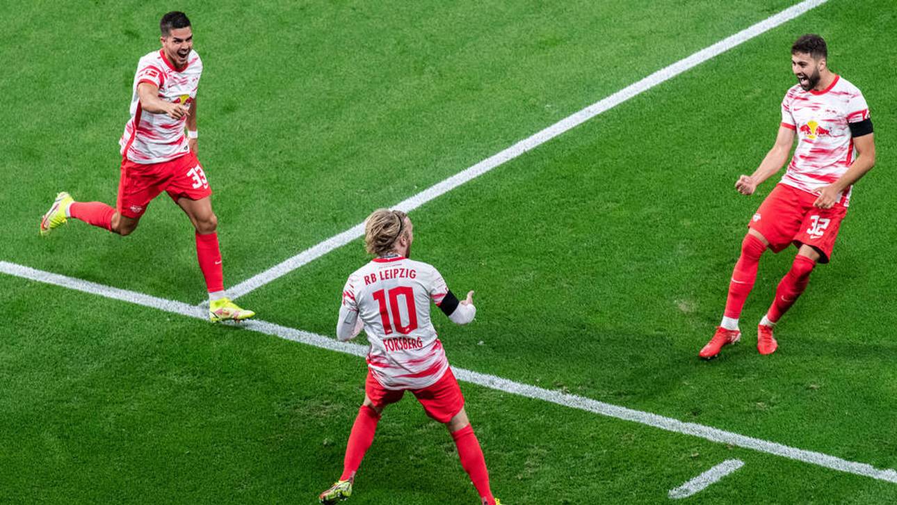 Leipzig mit voller Offensive