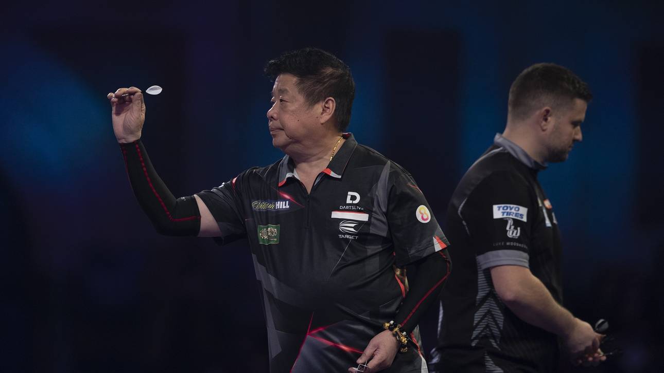 „Darts-Opa“ Lim scheitert früh
