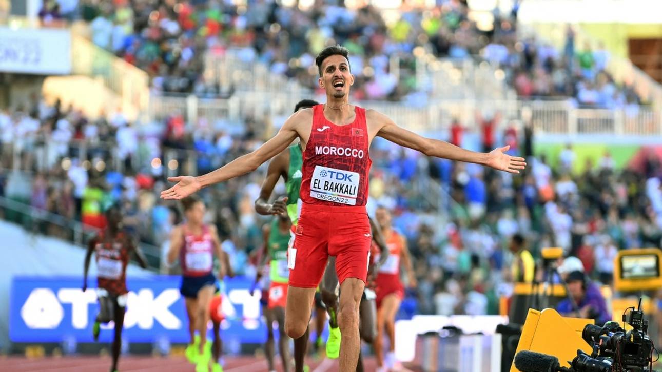 El Bakkali holt Hindernis-Gold
