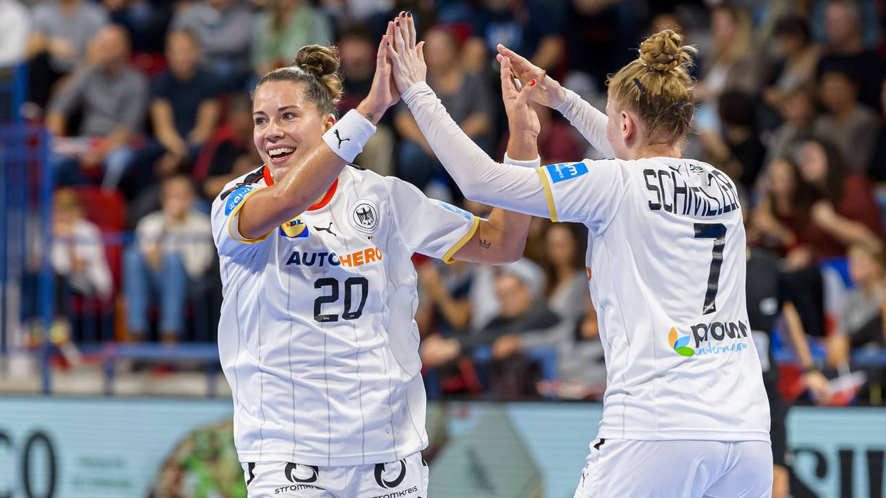 Generalprobe für die EHF EURO: Deutschlands Handballerinnen zum Abschluss des Drei-Nationen-Turniers gegen Rumänien gefordert – SPORT1 überträgt am 2. November live