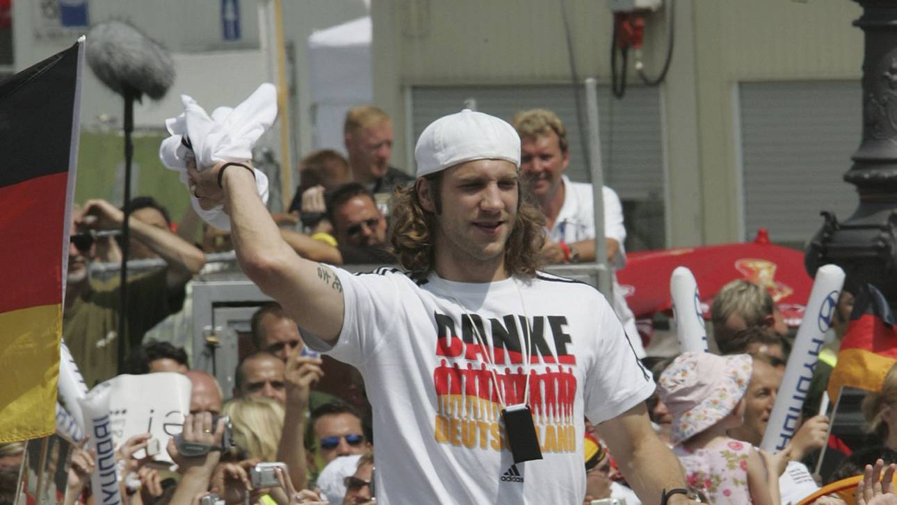 Torsten Frings auf der Fanmeile in Berlin 2006
