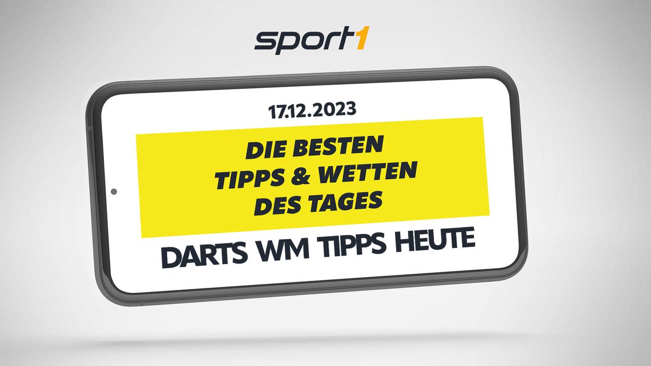 Darts WM Tipps heute – Experten Tipps für die Duelle am 17.12.2023