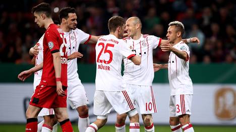 Der FC Bayern steht zum 22. Mal im Finale des DFB-Pokals